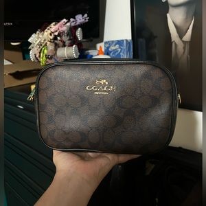 COACH Mini Jamie Camera Bag In Signature Canvas